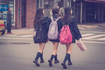  Schoolgirls in Tokyo © Anuska Sampedro