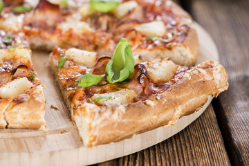 Hawaiian Pizza slices