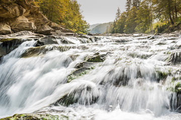 Carpathian mountain river