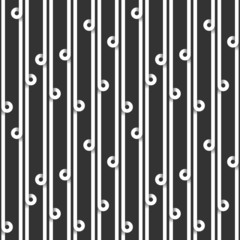 Seamless pattern with lines and loops.