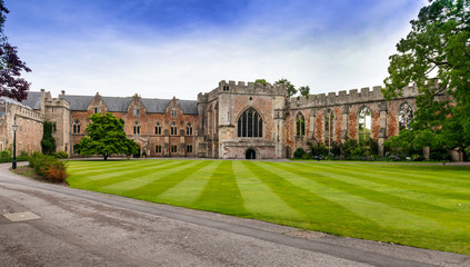 Bishops Palace Wells Somerset England