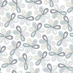 Floral seamless background for your design