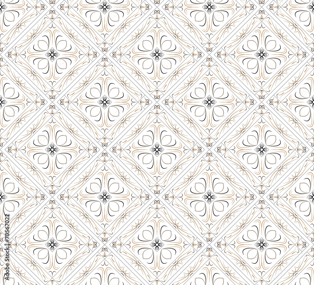 Poster seamless pattern