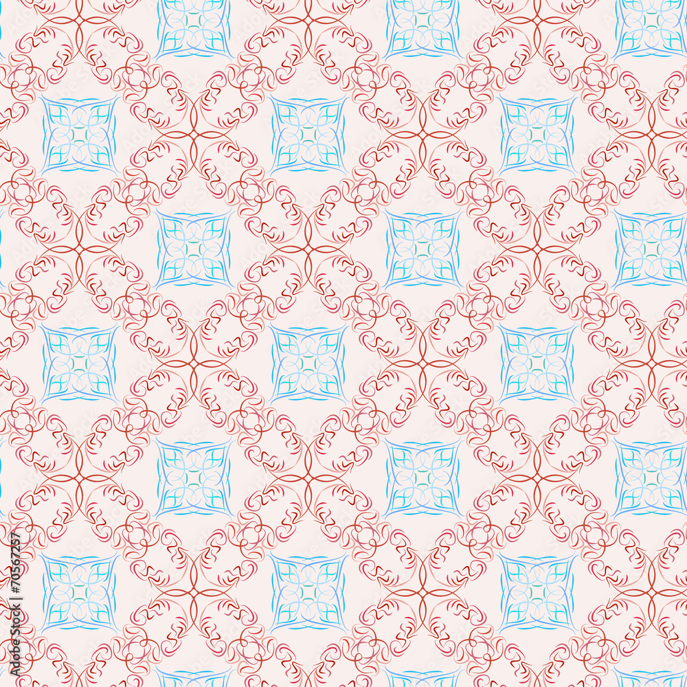 Poster seamless pattern