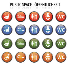 Öffentlichkeit Symbole