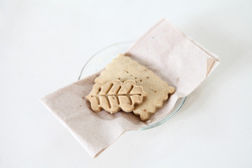 Cookie isolated in white background