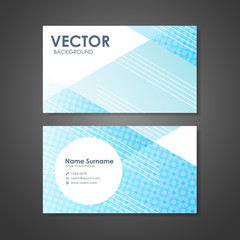 modern design business card template