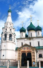 Obraz premium Church of Elijah the Prophet in Yaroslavl (Russia).