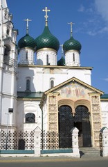 Church of Elijah the Prophet in Yaroslavl (Russia).