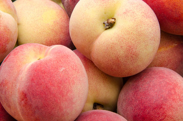 Background of peaches