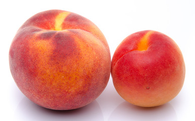 Fototapeta na wymiar Peach and apricot