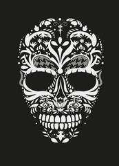 Totenkopf Ornamente