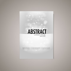 sparkling background poster template