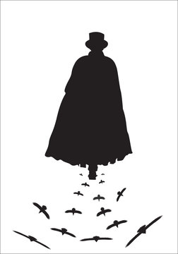 Jack The Ripper with Crows