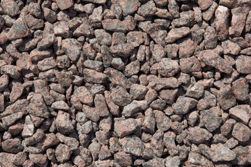 Background of the fine textured and small stones