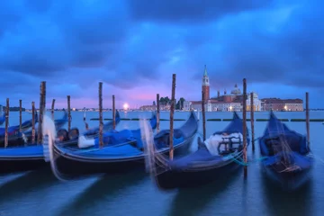 Deurstickers Stad aan het water Venetië