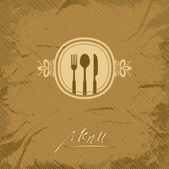 Restaurant menu card design