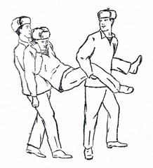 First aid - carrying of victim