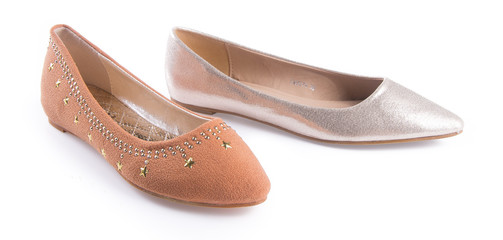 shoe. woman shoe on a background