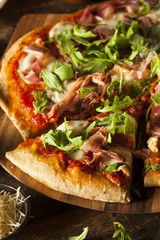 Prosciutto and Arugula Pizza