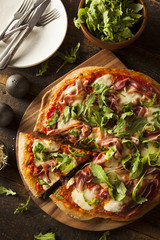 Prosciutto and Arugula Pizza