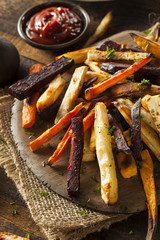 Oven Baked Vegetable Fries