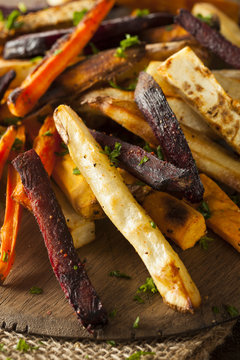 Oven Baked Vegetable Fries