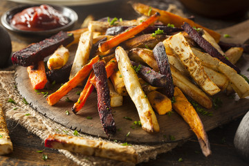 Oven Baked Vegetable Fries