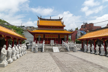 Obraz premium Confucian Temple (孔子廟) in Nagasaki, Japan