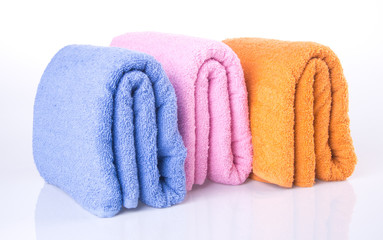 towel. towel on a background