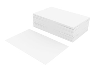 Business cards blank