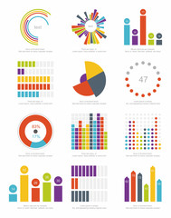set of infographics elements