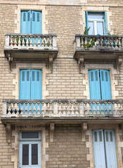 Antique facade-Biarritz