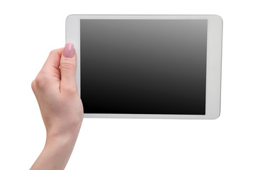  tablet in hands