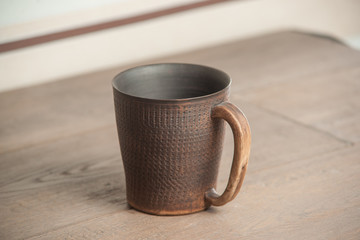 Traditional handcrafted mug