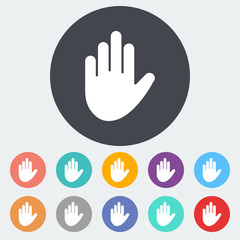 Hand icon