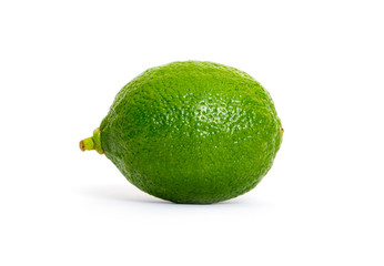 lime isolated on white background