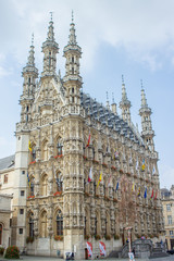Fototapeta premium Raadhuis Leuven (Rathaus Löwen)