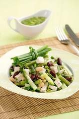 red beans with chicken