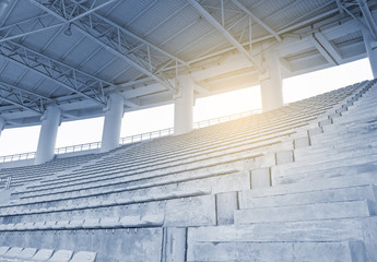 Fototapeta premium yellow seat in the stadium