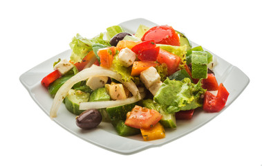 Delicous greek salad
