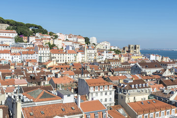 Fototapeta na wymiar Overview of Lisbon, Portugal