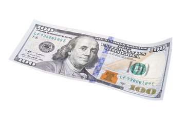 US dollar banknote 100