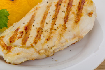 Grilled chicken breast