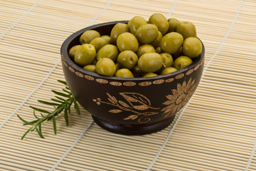 Green olives