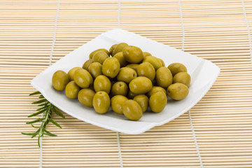Green olives
