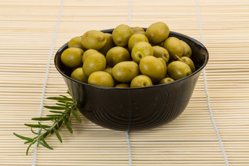 Green olives