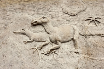 Dino relief 3