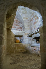 old italian stone room