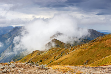 Fototapeta na wymiar Red Peaks, Tatra Mountains, Poland
